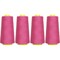 Threadart Polyester Serger Thread - 2750 yds 40/2 - 4 Cone Bundle Pack - 56 Colors Available -